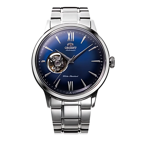 Orient "Bambino Open Heart" Blue Dial Automatic Watch | RA-AG0028L10B