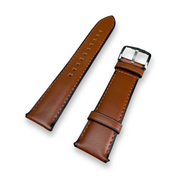 Fossil 22mm Brown Leather Men Watches Strap | FS5512S