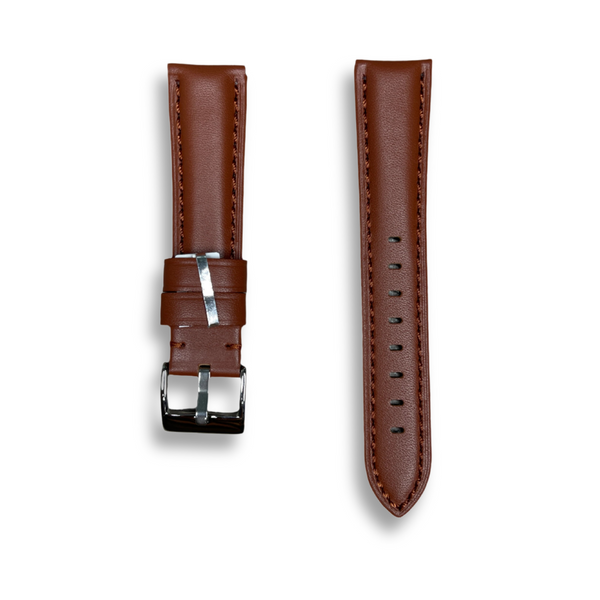 Wojue Soft Light Brown Leather Strap 