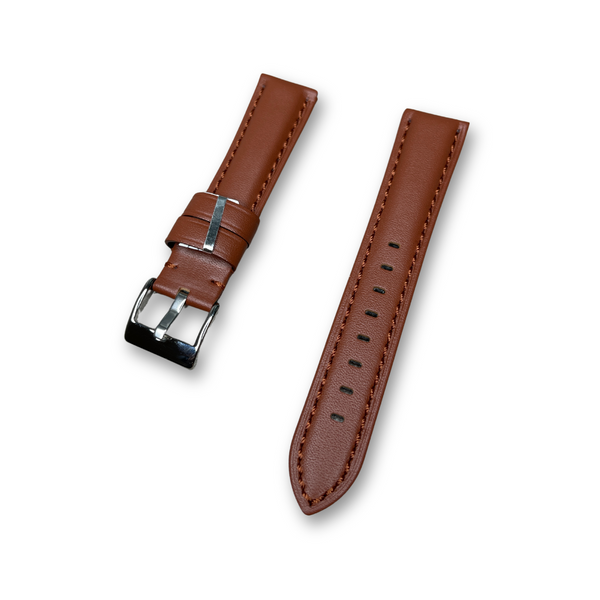 Wojue Soft Light Brown Leather Strap 