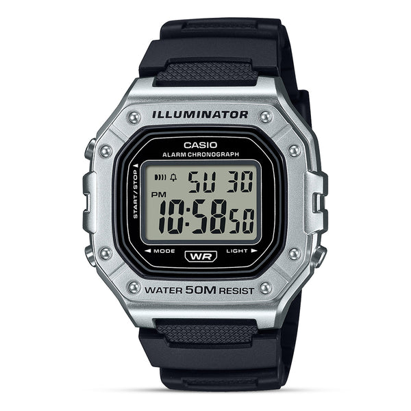 Casio Standard Digital Resin Belt Men's Watch | W-218HM-7AVDF