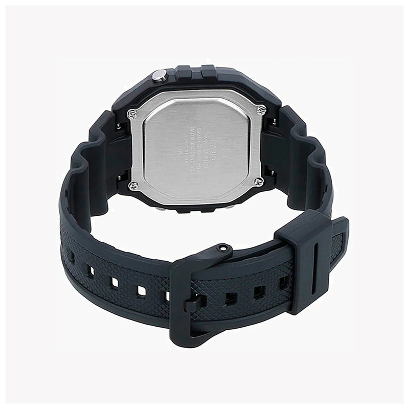 Casio Youth Digital Black Resin Band Men's Watch | W-219H-8BVDF