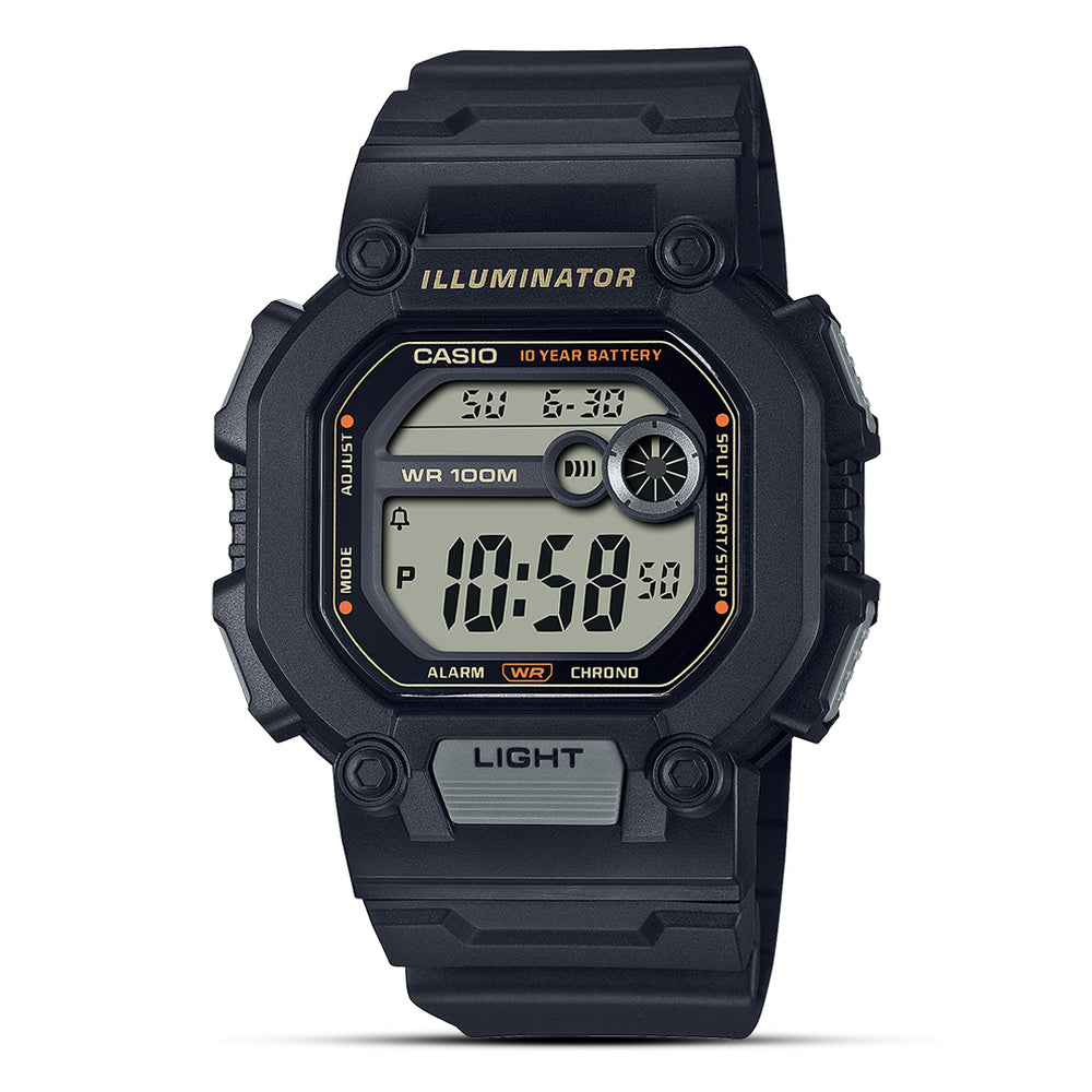 Casio Rugged Style Extra Long Strap Digital Watch | W-737HX-1AVDF