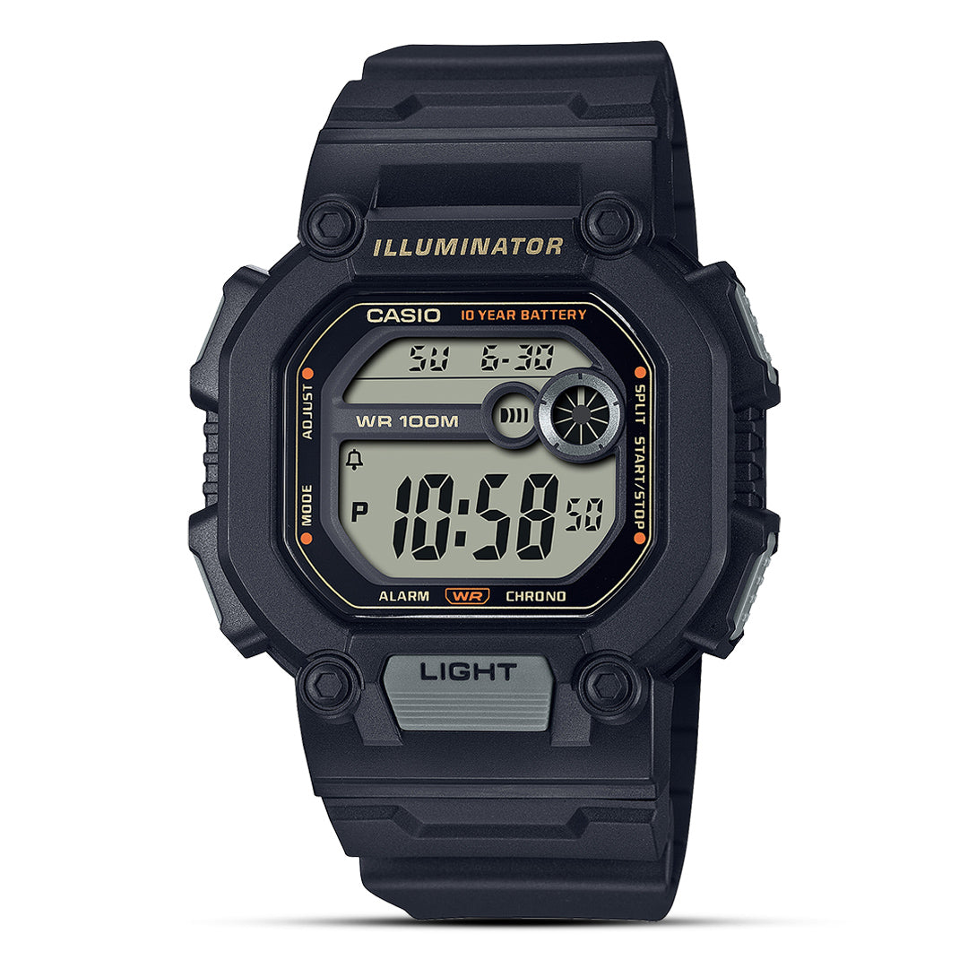 Casio Rugged Style Extra Long Strap Digital Watch | W-737HX-1AVDF