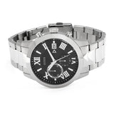 GUESS- Atlas Mens Quartz Watch with Stainless Steel Bracelet W0668G3