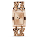 Guess Mod Quartz Rose Gold Dial Ladies Watch | W1117L3