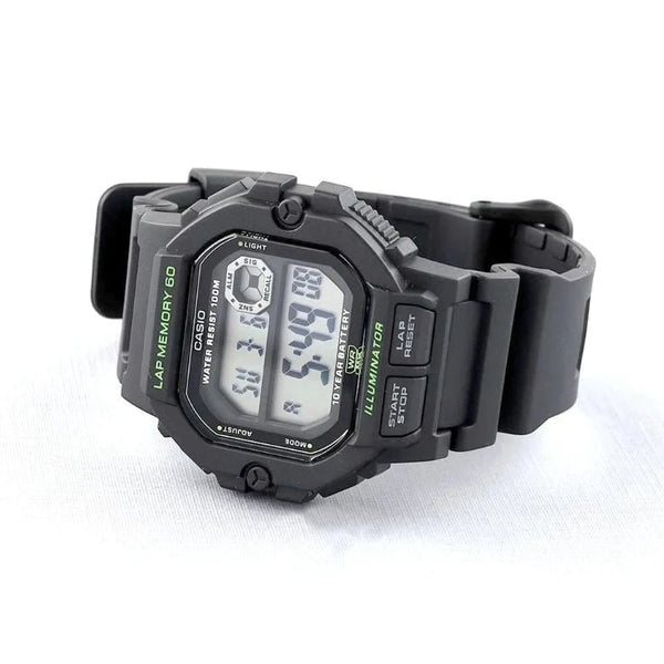 Casio "Illuminator" Sports Digital Men's Watch| WS-1400H-1AVDF