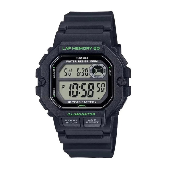 Casio "Illuminator" Sports Digital Men's Watch| WS-1400H-1AVDF