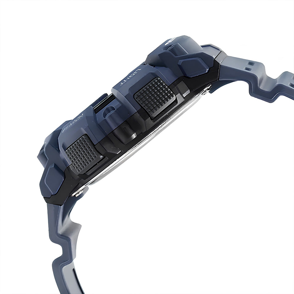 Casio Digital Blue Resin Band Watch WS-1500H-2AVDF