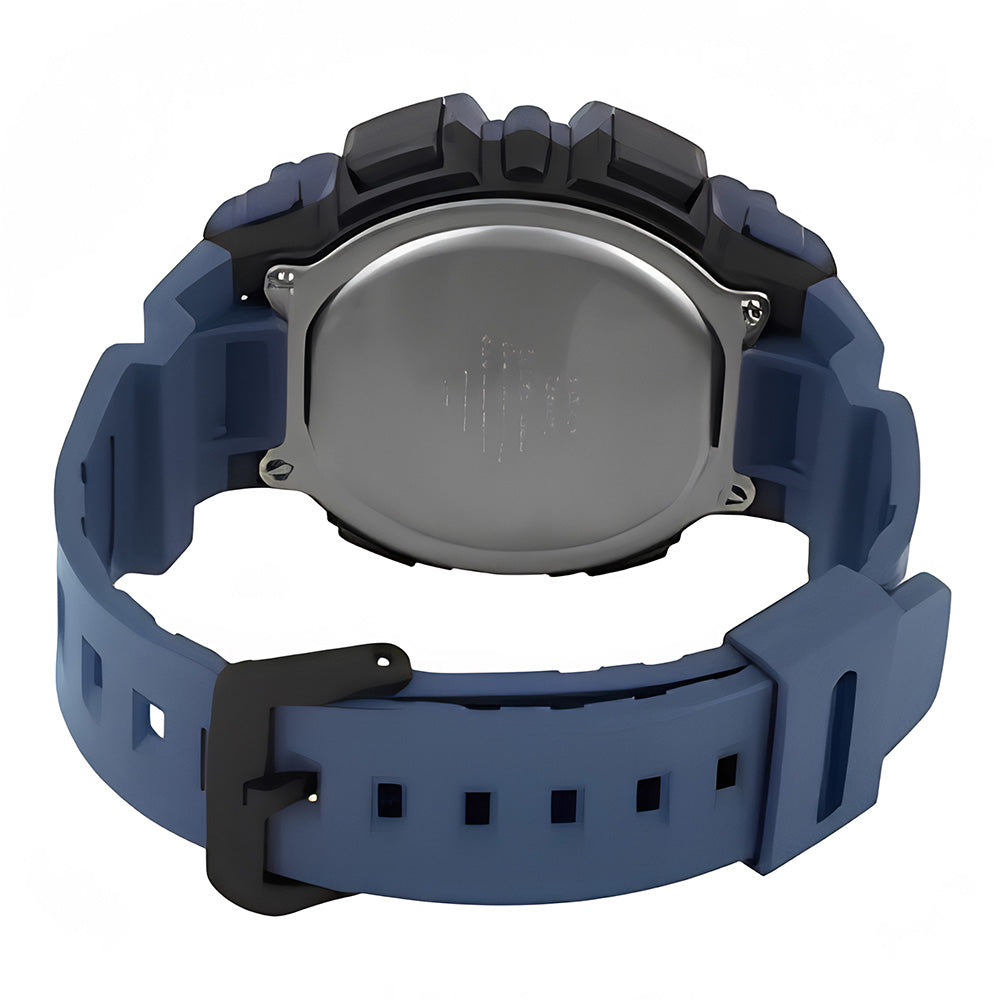 Casio Digital Blue Resin Band Watch WS-1500H-2AVDF