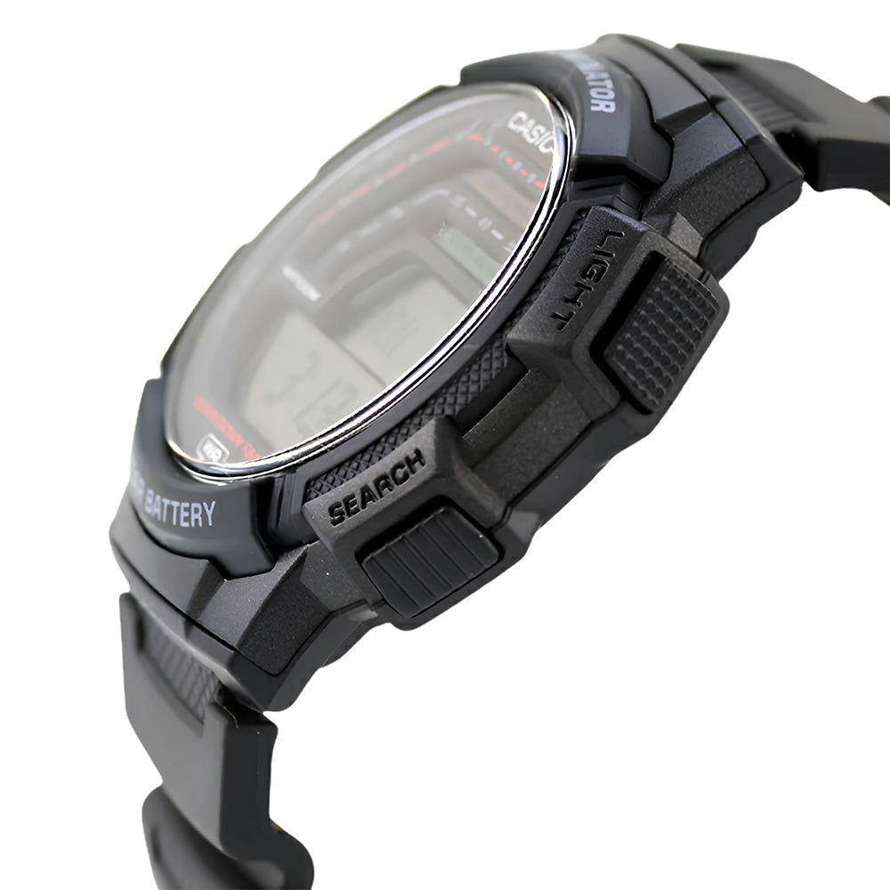 Casio Retro Digital Dial Black Strap Men's Watch WS-1800-1AVDF