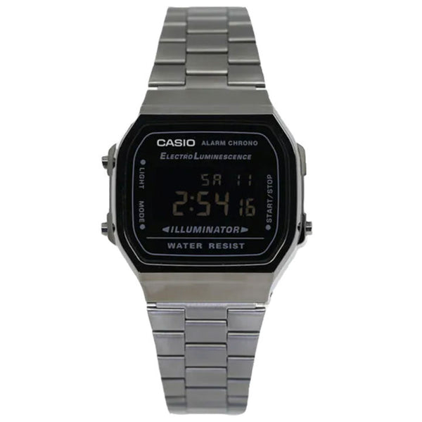 Casio Vintage Series Digital Black Dial Men's Watch| A168WGG-1BDF