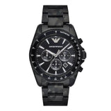 Emporio Armani Chronograph Black Dial Men's Watch | AR11027