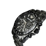 Emporio Armani Chronograph Black Dial Men's Watch | AR11027