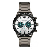 Emporio Armani Chronograph White Dial Men's Watch | AR11471