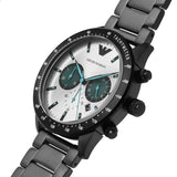 Emporio Armani Chronograph White Dial Men's Watch | AR11471