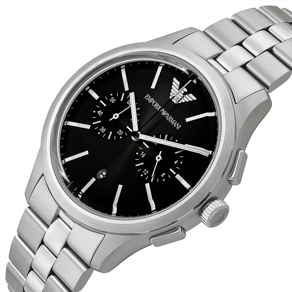 Emporio Armani Ruggero Black Dial Men's Watch | AR11691