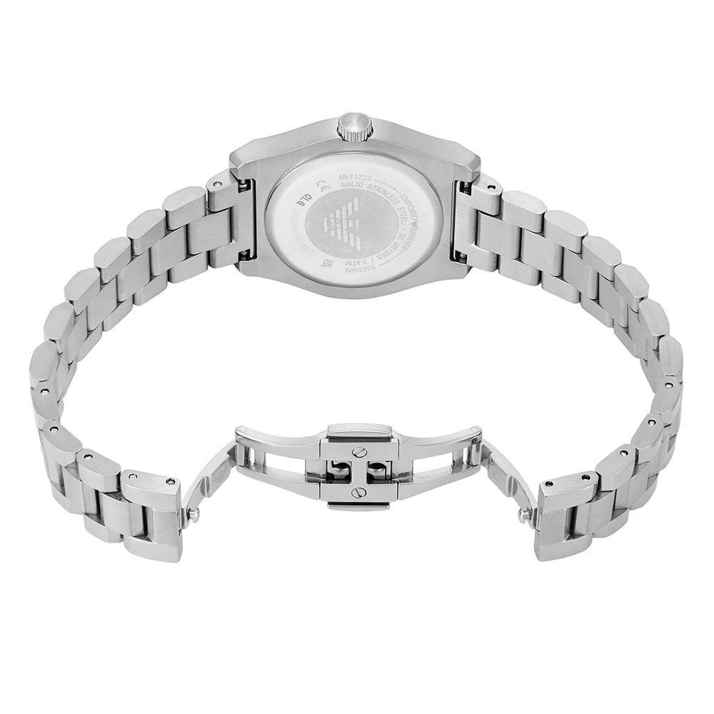 Emporio Armani MOP White Dial Ladies Watch | AR11723