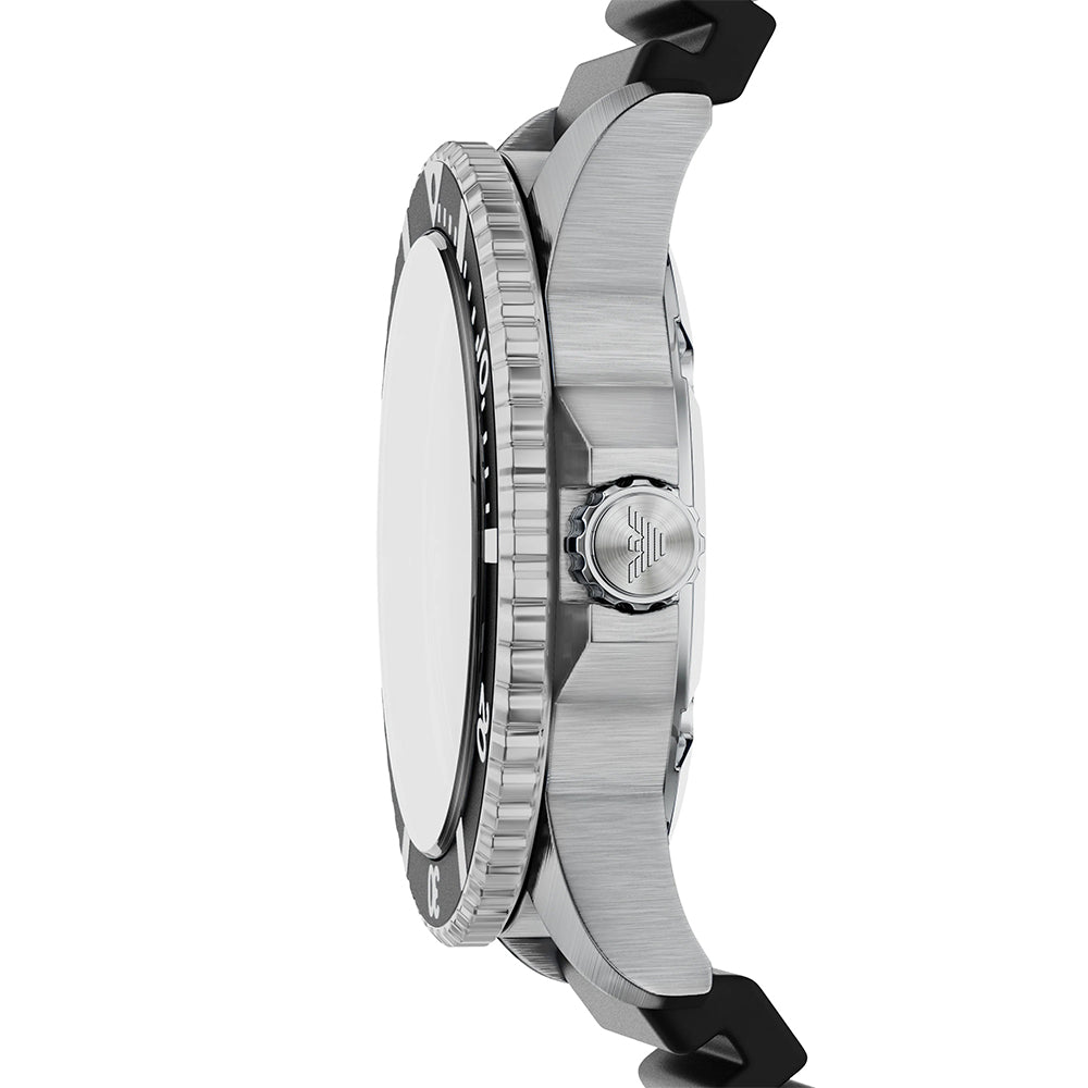 Emporio Armani World Explorer Solar Black Dial Watch | AR11788