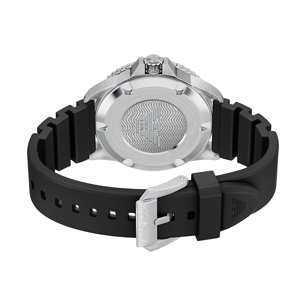 Emporio Armani World Explorer Solar Black Dial Watch | AR11788