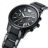 Emporio Armani Quartz Black Ceramic Chronograph Men's Watch| AR1452