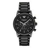 Emporio Armani Chronograph Black Dial Men's Watch | AR1507