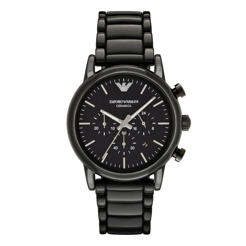 Emporio Armani Chronograph Black Dial Men's Watch | AR1507