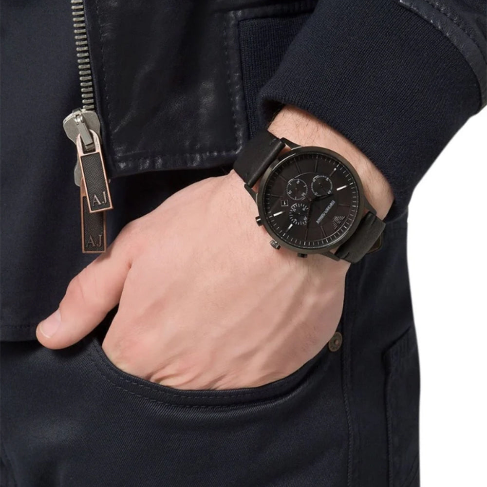 Emporio Armani Spotivo Grey Dial Men's Watch | AR2462