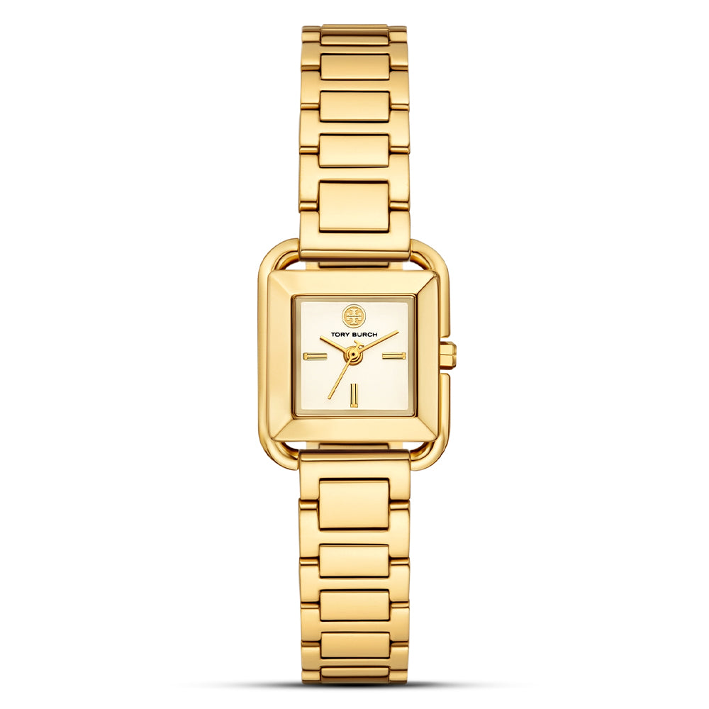 Tory Burch Small Kira Gold-Tone Stainless Steel Ladies Watch TBW6022