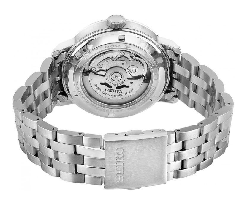 Seiko Automatic Green Dial Gents Watch | SRPH89K1 BACKPART