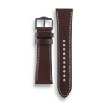 Fossil 24mm Coffee Brown Leather Men's Watch Strap | FS5608S