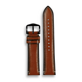 Fossil 22mm Light Brown Genuine Leather Men's Watch Strap | FS5151S