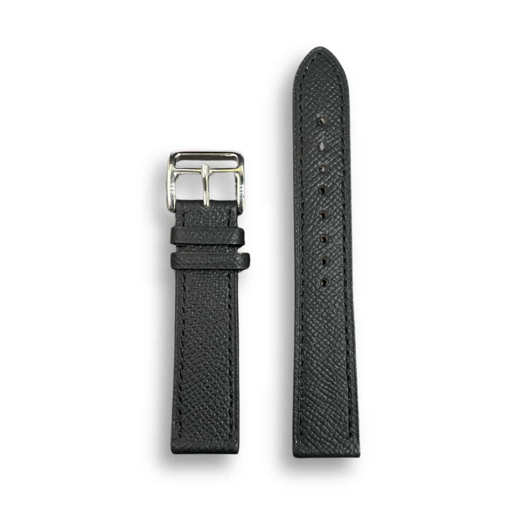 Leather Strap Textured Black | 22MM