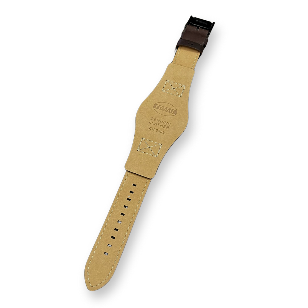 leather strap fossil ch2599
