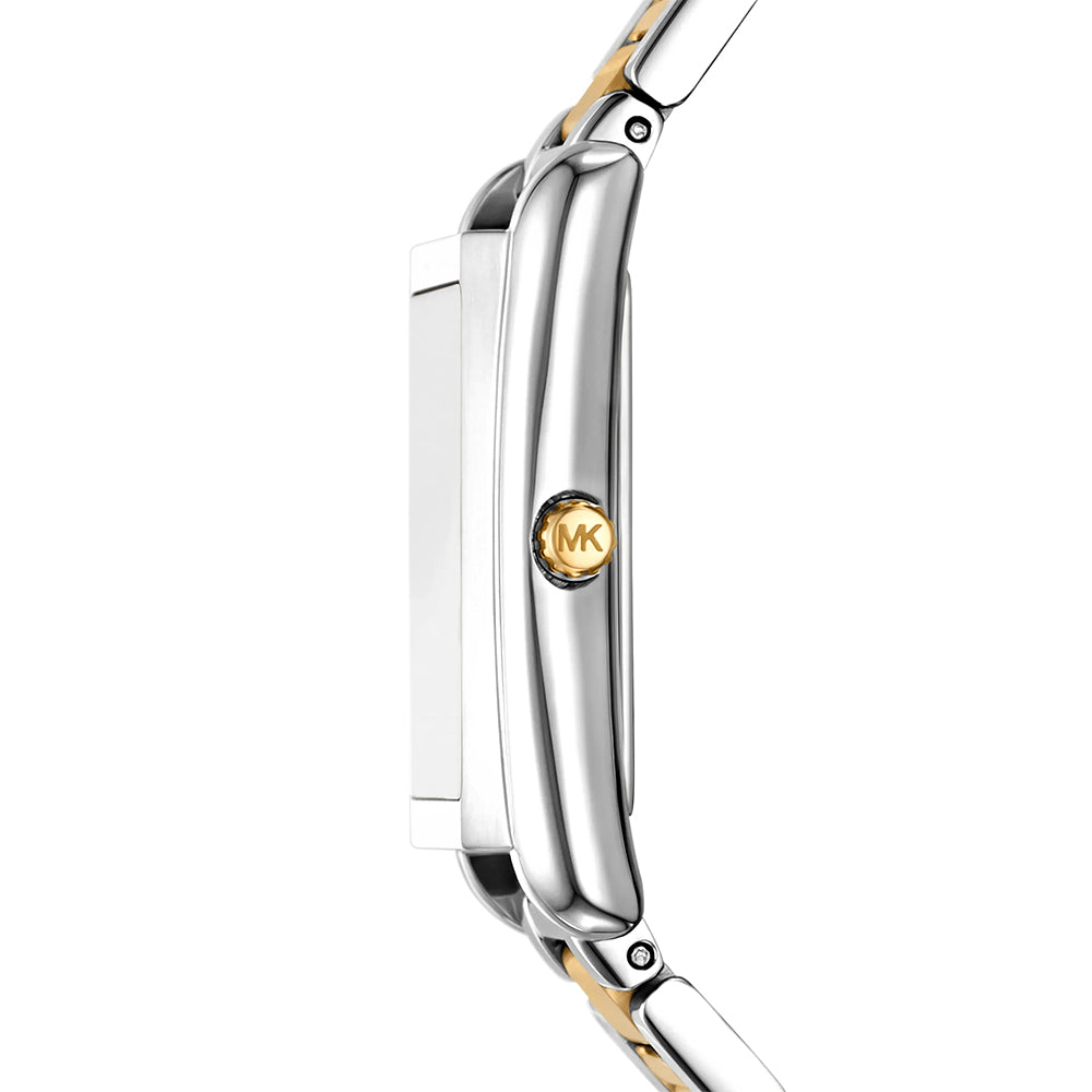 Michael Kors Essex Two Tone White Dial Ladies Watch | MK4967