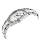 Calvin Klein Contrast Silver-White Tone Quartz Men's Watch | K9E211K6