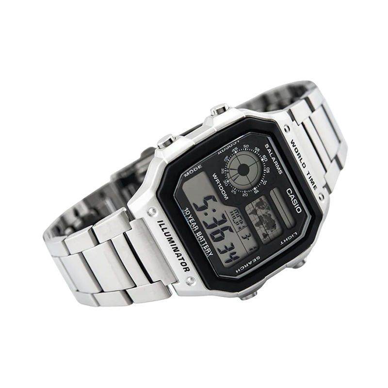 CASIO Youth World Time Men's Watch| AE-1200WHD-1AVDF