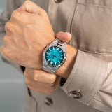 Citizen "Tsuyosa" Automatic Sun-ray Teal Dial Men's Watch| NJ0151-88X