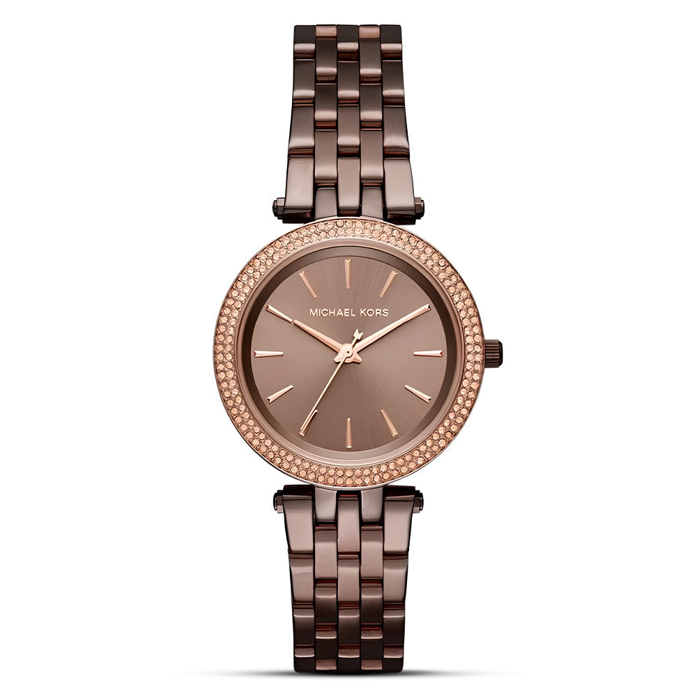 Michael Kors Mini Darci Bronze Tone Women's Watch | MK3553