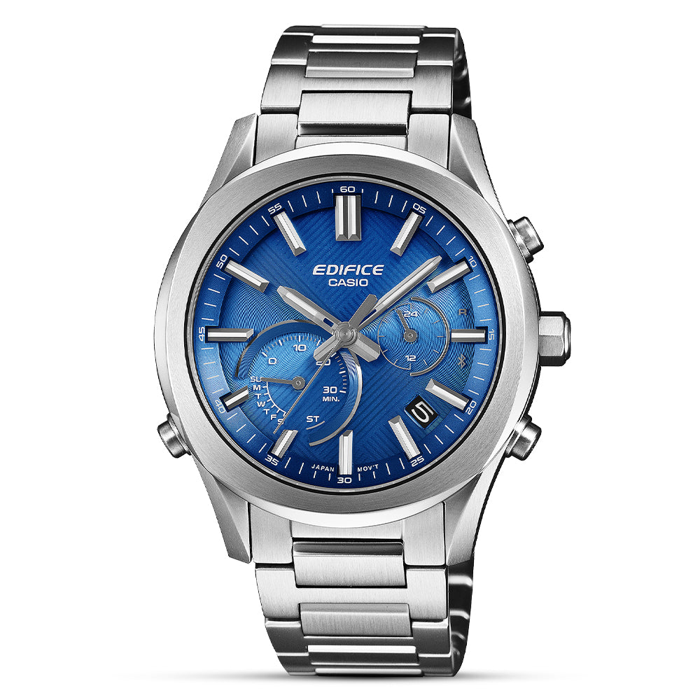 Casio Edifice Smarphone Linked Solar Powered Blue Dial Watch EQB-1300D-2ADF