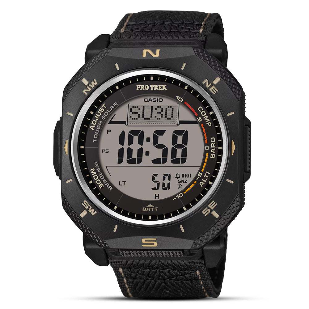 Casio PRO TREK PRG Series Black Digital Men's Watch | PRG-69B-1DR