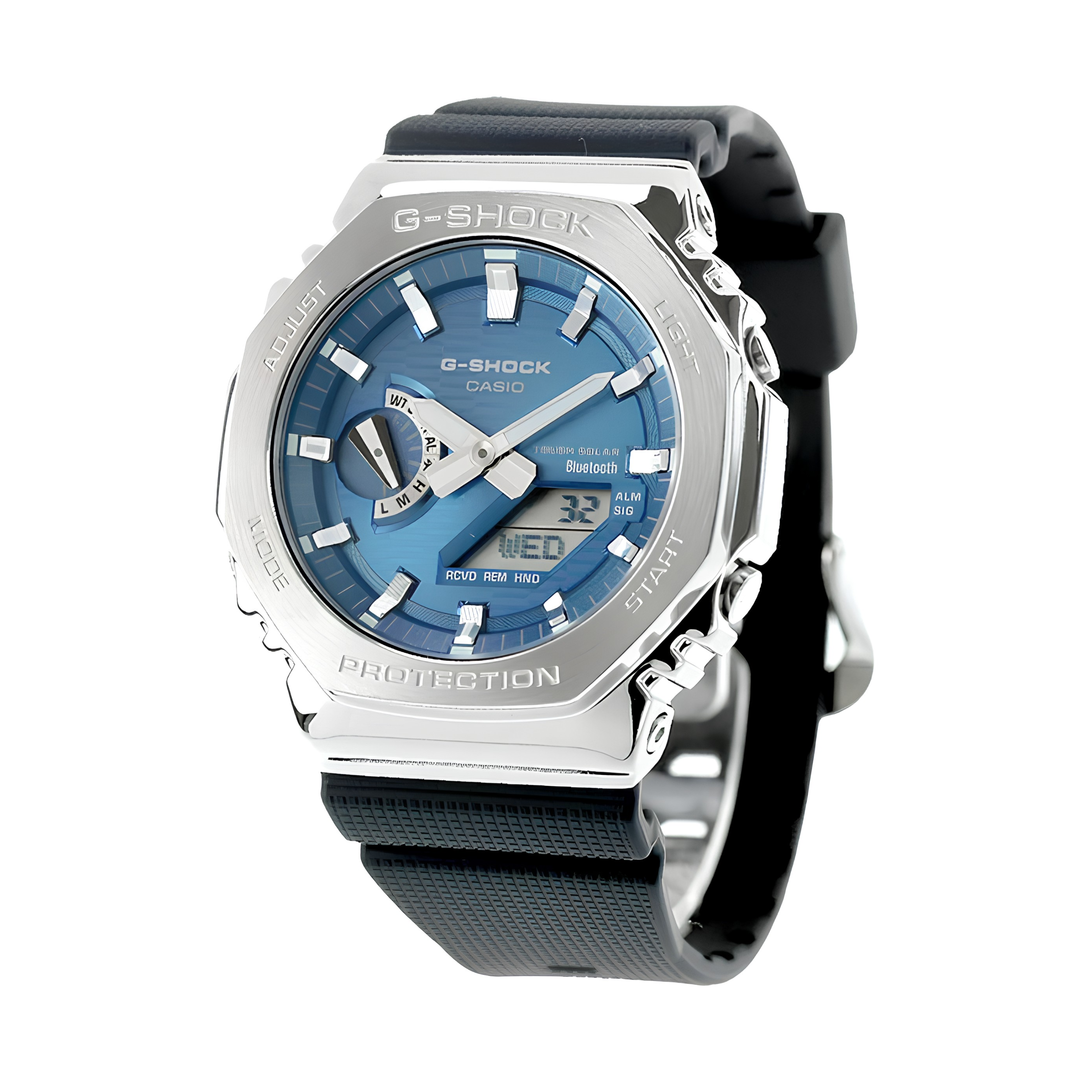 Casio G-Shock Tough Solar Bluetooth Blue Dial Men's Watch | GBM-2100A-2BDR