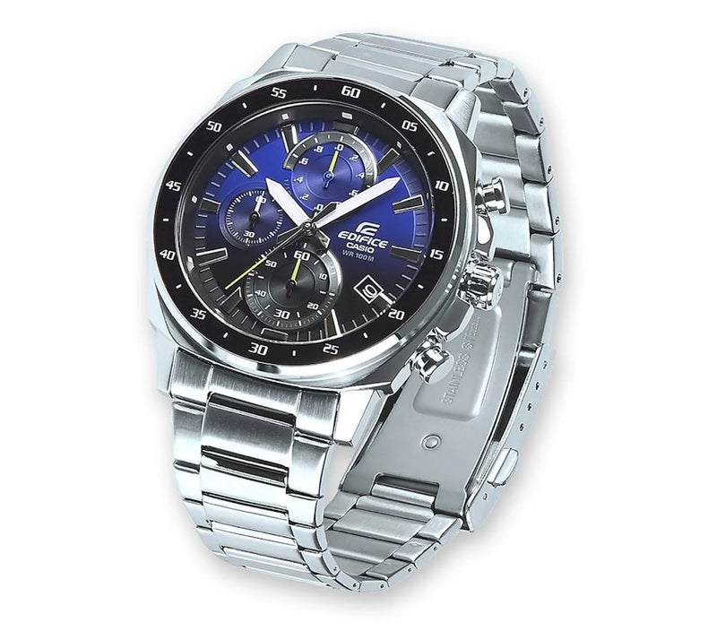 CASIO EDIFICE Chronograph Blue Dial Men's Watch| EFV-600D-2AVUDF