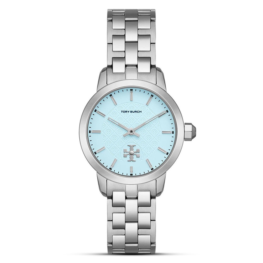 Tory Burch 'The Tory' Ice Blue Dial Ladies Watch TBW1057