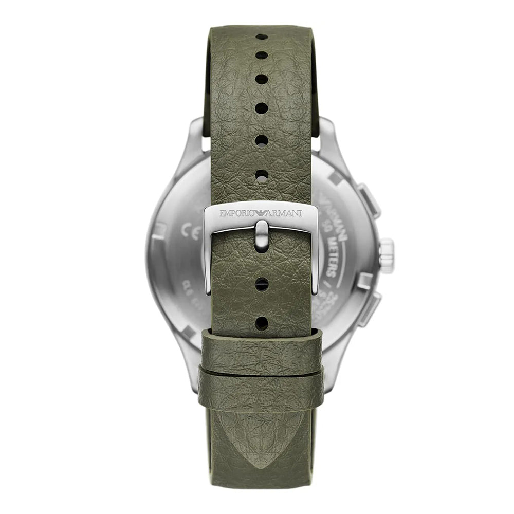 Emporio Armani Dario Chronograph Black Dial Watch | AR11693