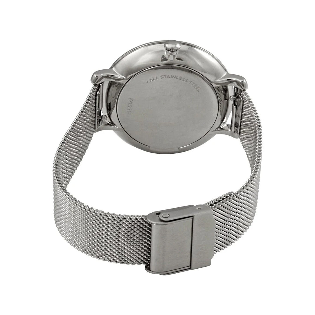 Fossil Jacqueline Blue Dial Ladies Mesh Watch | ES4322