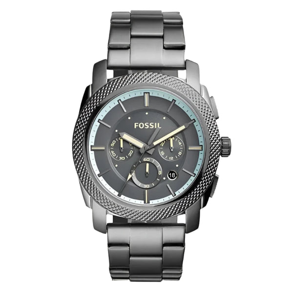 Fossil Machine Gunmetal Dial Chronograph Men's Watch| FS5172