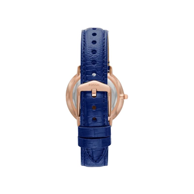 Fossil Prismatic Galaxy Blue Dial Leather Strap Ladies Watch | ES4729