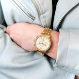 Fossil Neutra Chronograph Gold Tone Ladies Watch | ES5219