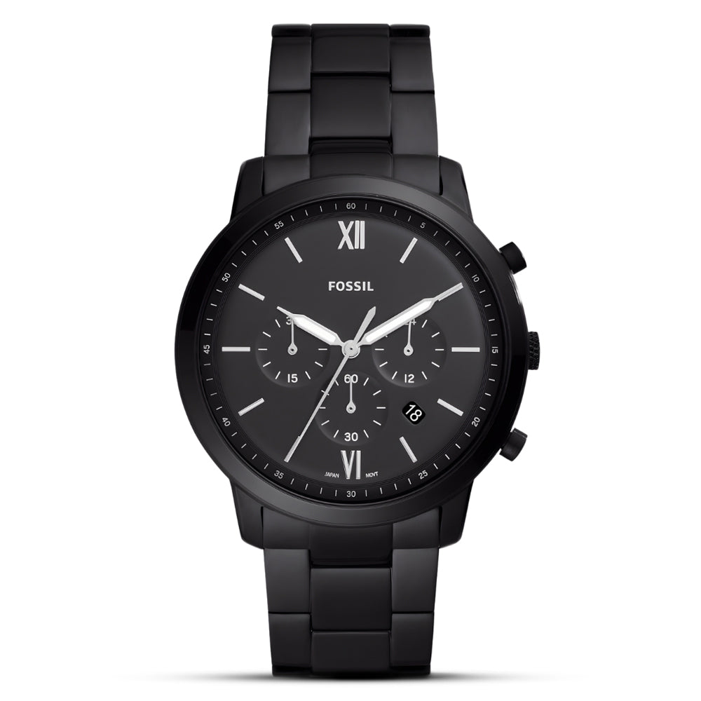 Fossil Neutra Chronograph Black Dial Men's Watch | FS5474
